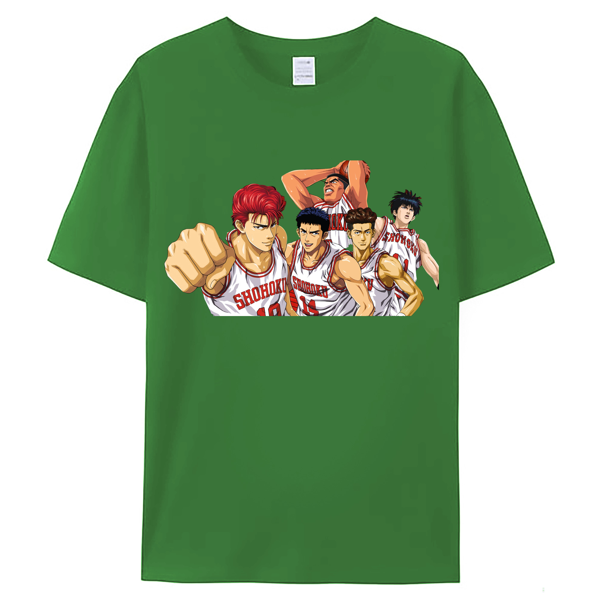 （画像用） SLAM DUNK／スラムダンク レディースカジュアルプリントTシャツ（綿100％）
